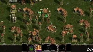 Warlords Battlecry III, AI Battle, Dwarf vs Knight