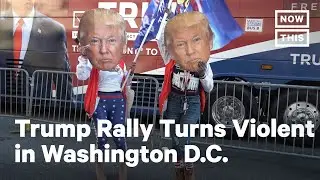 Trump Supporters Turn Violent, Dozens Arrested | NowThis