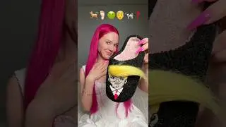 the WEIRDEST SLIPPERS in the world🙉 #haul #unboxing