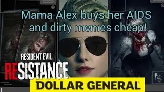Dollar Store Alex Build Explanation And 2 Game Play Matches! Resident Evil Resistance