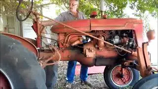 Start up the Trouble Maker Farmall Super A and My Next Project