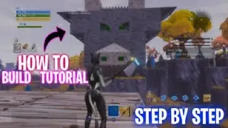 Fortnite How to Build a Bull/Cow in Save the World (step by step tutorial)