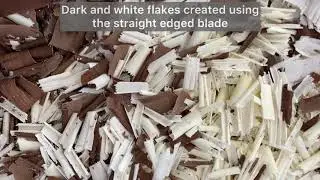 Chocolate Flake and Curl Making Machine from Mangharam Chocolate Solutions | Make Chocolates India