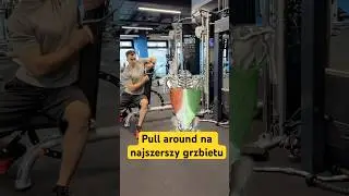 Pull around na najszerszy grzbietu. Sprawdź to ćwiczenie na plecy! #plecy #najszerszygrzbietu #gym