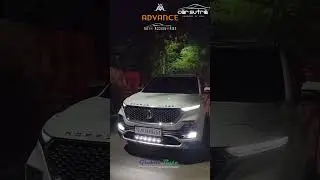 🔴 Global Byte LED Fog light installation and demo in MG Hector🤩 | Lighting Solutions by CarSutra