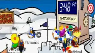 My 3 Year Old Party On Club Penguin Part 1