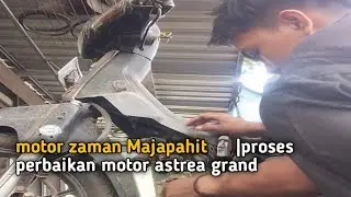 Motor jadul! Projek perbaikan motor astrea grand butut#chanelyoutube #fypシ #otomotif 