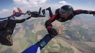 Fallschirmspringen in Skydive Klatovy Klattau August 2020