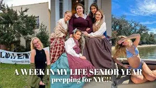 WEEK IN MY LIFE FLAGLER COLLEGE | Theatre Arts Major | Charity Walton