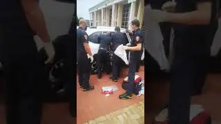 City of Cape Town fire fighters safely deliver a little festive surprise