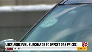 Uber adds fuel surcharge to offset rising gas prices