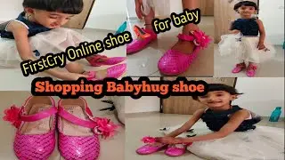 FirstCry Online Shopping | Cute Walk by Babyhug Ballerina Velcro Closure With Floral Applique- Pink