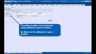 Show Me Customer Profiles: Part 1 Create a Traveller's Profile and Transfer to PNR