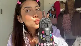 ASMR MOUTH SOUNDS ✨💜💫 ~highly requested + hand movements & finger fluttering~ | NO TALKING