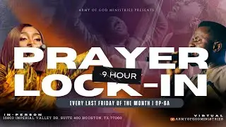 9 HR PRAYER & PRAISE LOCK-IN | ESTABLISHING YOUR DOMINION