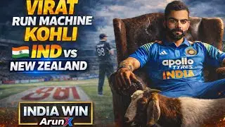 India Ne New Zealand Ko Hara Diya 🇮🇳 | Virat Kohli Ki 93 Runs Ki Zabardast Inning | ODI Match
