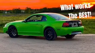 Mustang performance changes with Dragy data over the years.