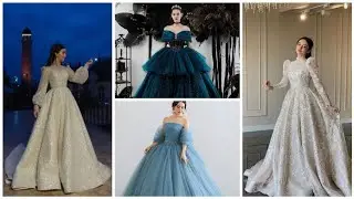 ✨️New Beautiful Gowns Design / Gorgeous Dress Designs 💖 #gownglamour 