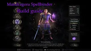 Mandragora spellbinder strongest skills and talents build guide