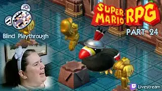 Super Mario RPG - Stealthy statues [Longplay, Blind Playthrough]