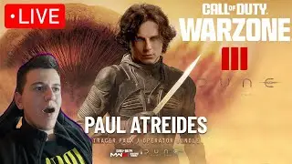 🔴LIVE - Warzone III - Event nou in Warzone 3 X Dune Part II: Trial of Power🚀⏳