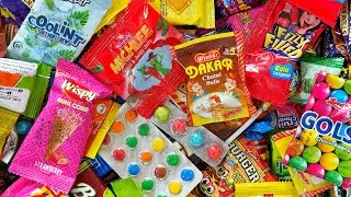 Sweet Wispy Mini Cone ASMR | Satisfying Rainbow Surprise candies, chocolates & lollipops unpacking