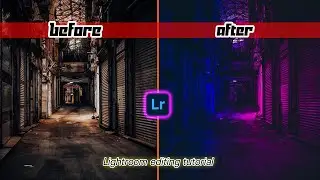 Cyberpunk dual tone editing Lightroom secrets. | Lightroom Mobile split Tone Editing tutorial.