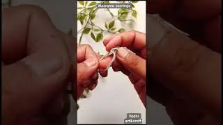 macrame stud earrings/how to make easy macrame earrings #diy#smallbusiness#macrameearrings#trending