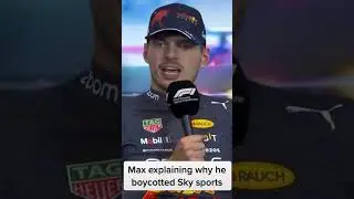 Max Explaining Why He Boycotted Sky Sports