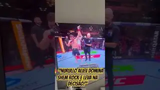 UFC FIGHT NIGHT 🔥Ao vivo ( live ) 🔥 &ldquo;Nurullo Aliev domina Shem Rock e leva na decis&atilde;o!&rdquo;