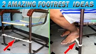 2 Amazing Foot rest Ideas For Computer Table | Foot rest Ideas under Desk