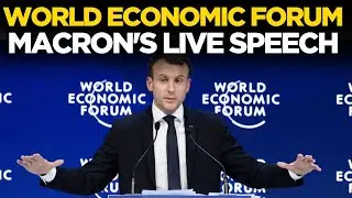MACRON DAVOS ADDRESS LIVE | Full Speech: French President Emmanuel Macron at World Economic Forum