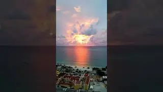 The MOST AMAZING Sunset in Aruba Caught On a Drone Video! 🌅