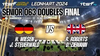 Wiesen/Steuerwald vs Roberts/Ziemann - Senior O63 Doubles - Final - ITSF WS Leonhart 2024