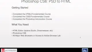Welcome - Photoshop PSD to HTML tutorial