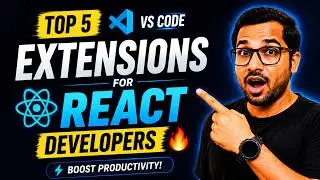Top 5 VS Code Extensions for React Developers 🔥 Boost Your Productivity!