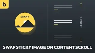 Swap sticky image on content scroll - custom markers plus enter and leave viewport events trick