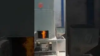 Hot air Generator. Pallet fired. Dall dryer.