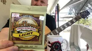 Ernie Ball Earthwood Acoustic Guitar Strings (Light) Review