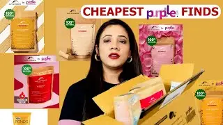 Cheapest on Purplle 🤑|| Purplle Shopping Haul 😀 || Best Skincare products || Vibha Singh ||