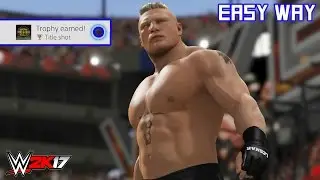 WWE 2K17 - Title shot (Trophy/Achievement) | Easy Way