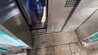 Staley hydraulic glass elevator at the Gun Hill Road 2, 5 station (Bronx, NY)