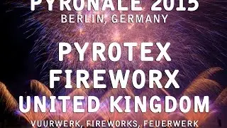 Pyronale 2015: Pyrotex - United Kingdom - England - Fireworks - Feuerwerk