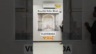 Customized Roller Blinds In Vijayawada ☎️ 9059459025 #atrixinteriors #blinds #vijayawada #shorts
