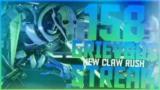 New Claw Rush ! 158 Grievous Killstreak - Battlefront 2