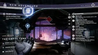 Empty Tank Lost Sector Master Solo Flawless | Tangled Shore | Destiny 2 PS5