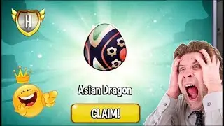 Dragon City - Asian Dragon + Fighting Boss [Freebies Dragon 2017]