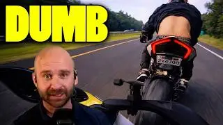 Пользователи TikTok портят езду на мотоциклах.