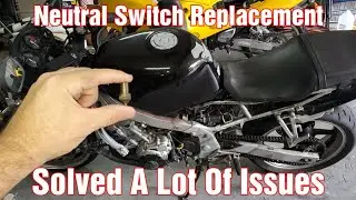 Motorcycle Neutral Switch Replacement Can Solve A Lot Of Strange Problems CBR 600F3