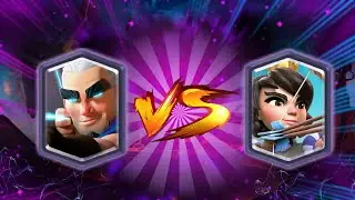 Magic Archer VS Princess! What is stronger? Battle of Clash Royale